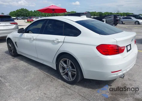 2016 BMW 435I Gran Coupe xDrive из США, поврежденный, VIN WBA4B3C58GG528016
